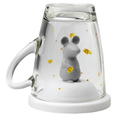 泰国qualy创意马克杯环保玻璃杯