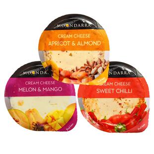 蒙达拉杏子扁桃仁干酪块儿童即食原制再制奶油芝士奶酪零食cheese