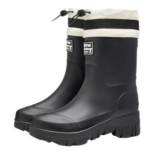 新款雨靴女款中筒厚底内增高水鞋不累脚防滑雨鞋防水靴工作鞋胶鞋