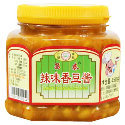 昌泰黄豆酱香辣味普宁特产豆瓣酱