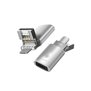 usb转type-c转接头多功能tpc安卓转换器充电宝PD快充数据线适用苹果15plusiPhone14Promax12mini13转换头ip11