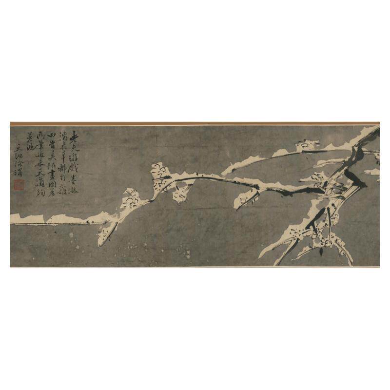 高清艺术喷绘画芯临摹学习卷轴画