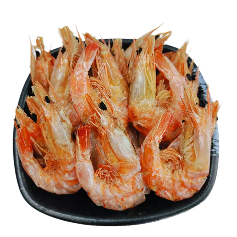汕尾特产淡晒大号海虾干海白虾干