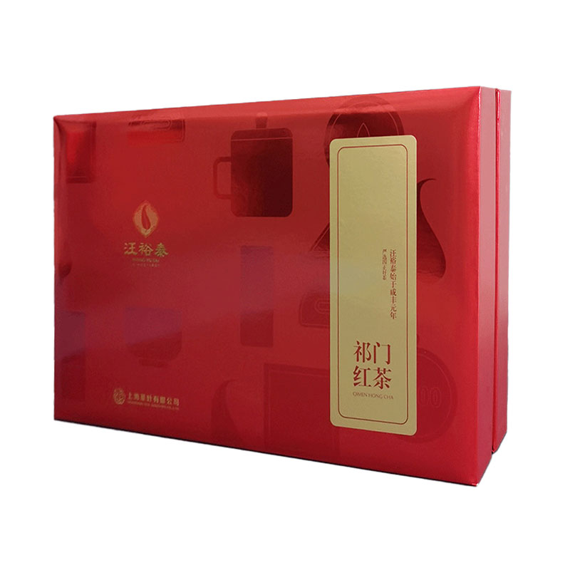 汪裕泰 安徽黃山祁門工夫紅茶特級240g（80g*3袋散茶）禮盒配禮袋