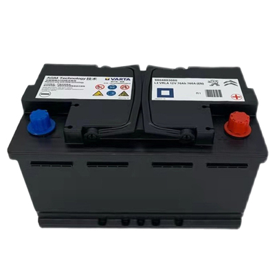 瓦尔塔AGM70 汽车电瓶启停蓄电池适配东风标致雪铁龙308/408/508