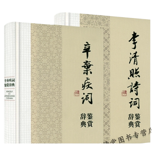 济南二安诗词选词集 辛弃疾李清照诗词鉴赏辞典辛弃疾词集诗歌全集词选词传稼轩词婉约词女李清照词传李清照传中国古诗词鉴赏辞典