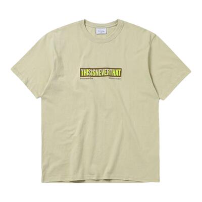 thisisneverthat® Skyscraper Tee 夏季logo印花短袖T恤新款