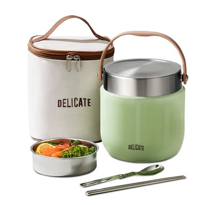 【锁温科技】新升级抗菌保温饭盒