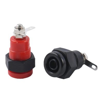 HAIKE4mm安全型香蕉插座黄铜高压