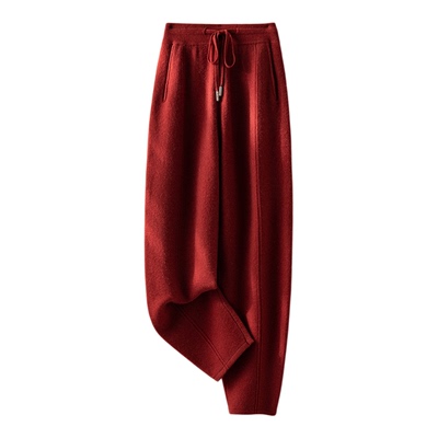 新款重磅加厚山羊绒裤子