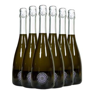 绿密码 玛尔维萨起泡葡萄酒气泡酒意大利产区原瓶进口750mL六支