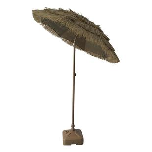 户外仿真茅草伞大太阳伞花园遮阳伞沙滩休闲伞海滩伞促销夏威夷伞