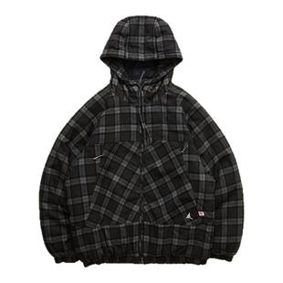 现货 ROA HIKING LOGGER WOOL PRIMALOFT 格纹保暖棉服夹克套25AW