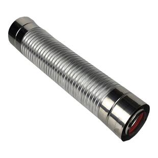 壁挂炉排烟管双层伸缩软管100 60平衡燃气热水器铝合金排气管烟囱