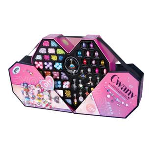 雅斯妮珠宝设计师DIY串珠手工手链戒指项链制作首饰女孩礼物玩具