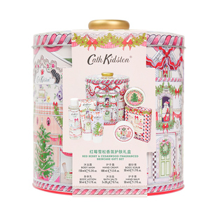 新年礼物cath kidston送女生日雪红莓雪松身体洗护套装护手霜礼盒