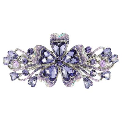 精致女士发夹后脑勺水晶高级感