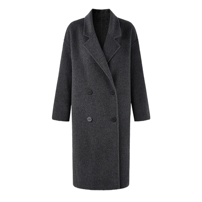 秋水伊人绵羊毛毛呢外套