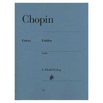 肖邦练习曲钢琴曲集亨乐原版