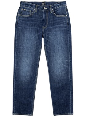 【张凌赫代言】Lee26秋冬新品731舒适锥形牛仔裤中深蓝色男A11205