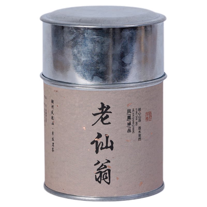 【老仙翁】凤凰单丛老仙翁茶叶高山凤凰单枞茶古树老枞黄栀香罐装