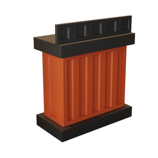 收银台工业风吧台导购服务咨询台演讲台店铺小型前台迎宾台接待台