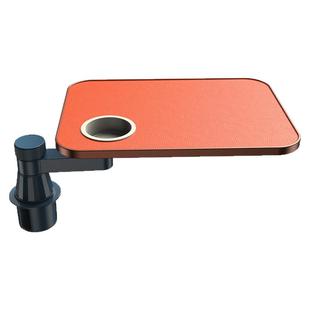 车载小桌板360旋转前后排多功能悬浮圆/方桌主副驾驶喝茶杯槽托盘