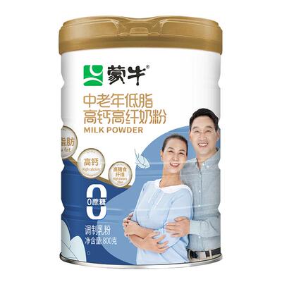 蒙牛低脂高钙奶粉800g