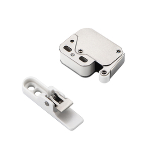 金属轮象鼻扣锁柜门反弹器按压式卡扣自弹器检修口门磁吸碰珠锁扣