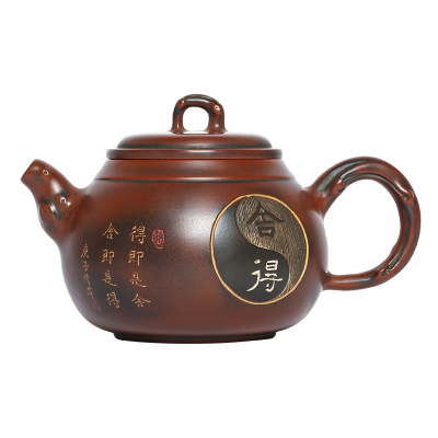 钦州坭兴陶茶壶此时此刻