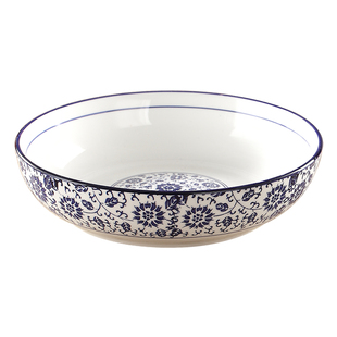 青花瓷水煮鱼碗汤碗大碗酒店用大号陶瓷汤碗酸菜鱼盆汤盆大码菜碗