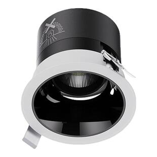 欧普照明led天花灯无主灯射灯深杯防眩嵌入式小山丘75mm开孔