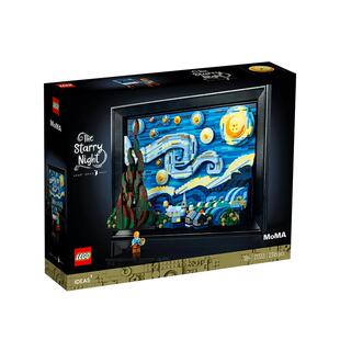 【自营】乐高21333梵高星月夜积木油画艺术壁挂装饰画圣诞新