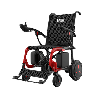 振邦豪华碳纤维电动轮椅车折叠轻便小型智能全自动老人专用代步车