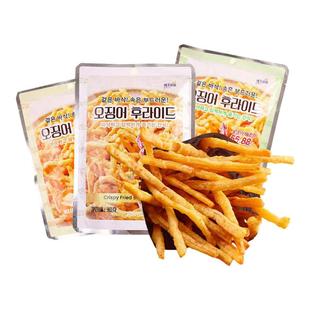 维艾福缔油炸鱿鱼丝开袋即食小包袋装原味蒜香芥末追剧海鲜味零食