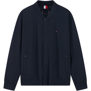 【防泼水】Tommy秋冬男装美式潮流休闲教练飞行员棒球领夹克外套