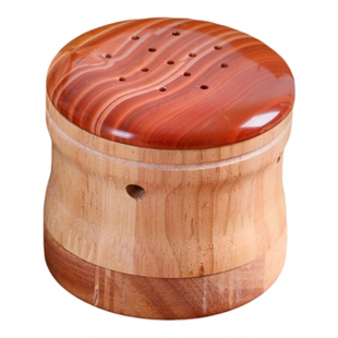 桃花灸面部脸部艾灸罐家用砭石按摩刮痧仪器具美容院专用温灸神器