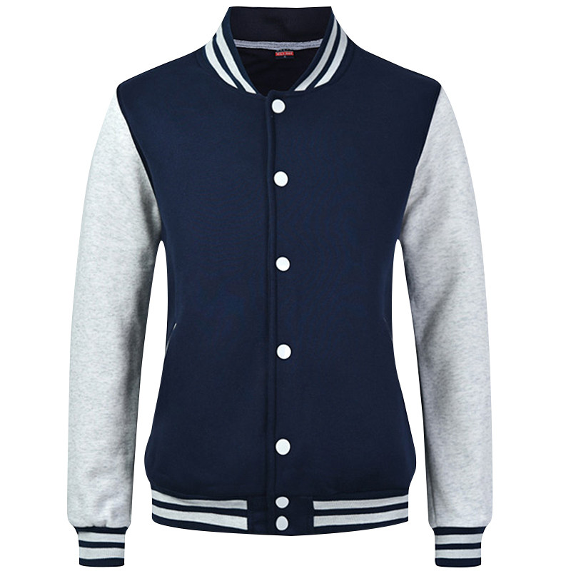 diy棒球定制logo班服外套冬季