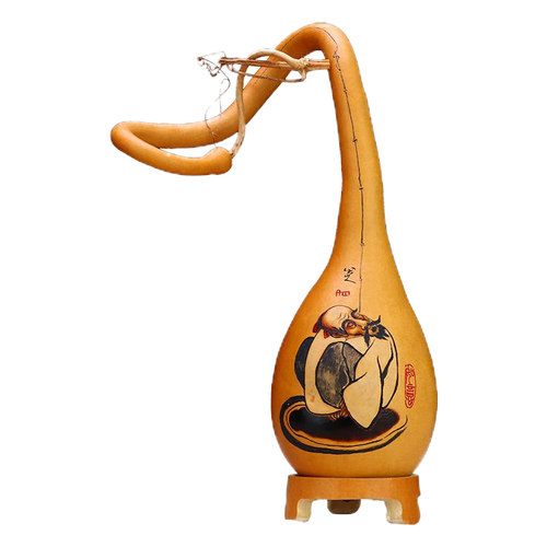 彩绘葫芦摆件天然玩具儿童手工DIY工艺品手绘画创意素材美术制作