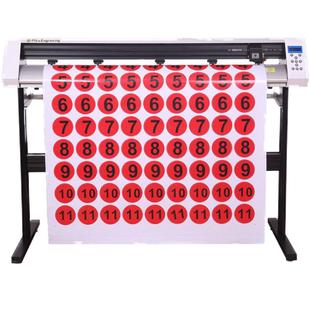 米卡电脑自动巡边刻字机刻绘1.2米介字机车贴即时贴不干胶割字机