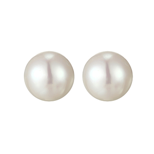 KREAM S925 纯银 天然珍珠耳钉 复古潮流 ins 耳饰 明星同款