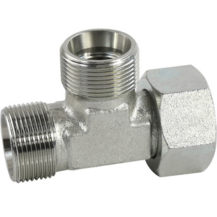 永华标准BC CC公制H卡套液压45#钢CD过渡接头中/边母内外丝三通