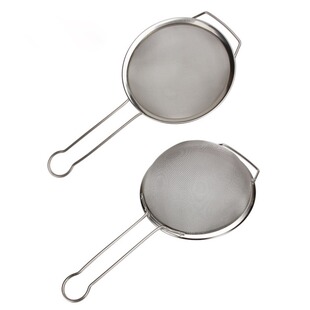 不锈钢过滤网漏加密隔豆浆筛面粉超细网筛捞面厨房滤油渣奶茶店用