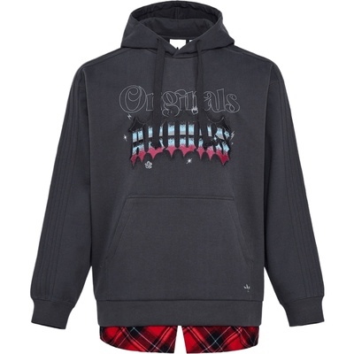 滔搏adidas阿迪达斯三叶草男子运动休闲连帽套头衫卫衣KT6373