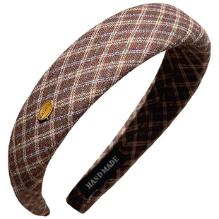 美拉德发箍女款百搭压发高颅顶头箍2026新款气质发卡发捆洗脸头饰