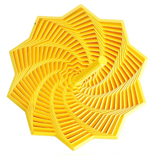 3D打印萝卜塔解压玩具网红爆款减压神器女孩八角星创意几何立体