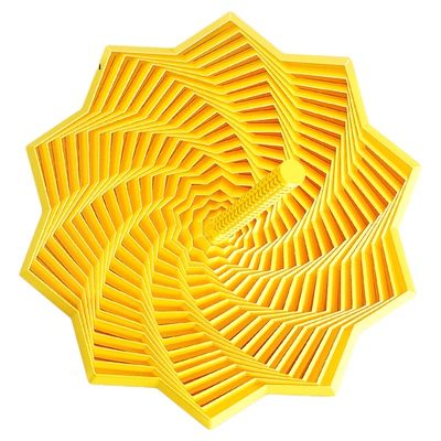 3D打印萝卜塔解压玩具