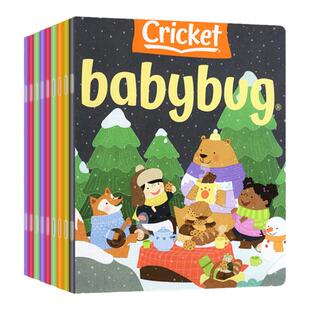 2024/2025年现货预订Babybug虫宝宝幼儿英语画报儿童启蒙蟋蟀杂志童书外刊科普读物自然课外美国少儿英文阅读期刊