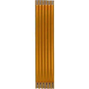 1.0间距FPC黄色焊接排线扁平14/16/18/20/22/24/26/28/30/40Pin芯