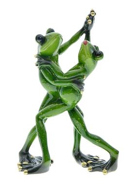 舞蹈青蛙艺术摆件舞者办公室家居装饰树脂工艺品教师节学生送朋友